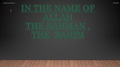 Eigenvalues and Eigenvector