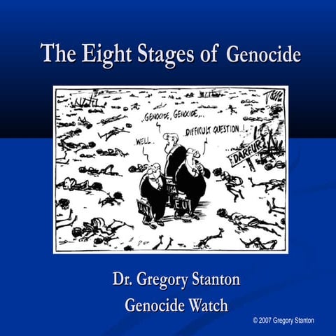 The Rwandan Genocide and the Eight Stages of Genocide | PPTX