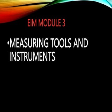 eim - measuring tools and equipments.pptx