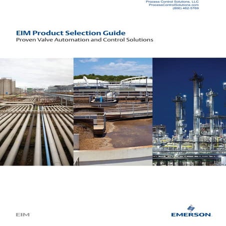 EIM Electric Valve Actuator Product Selection Guide