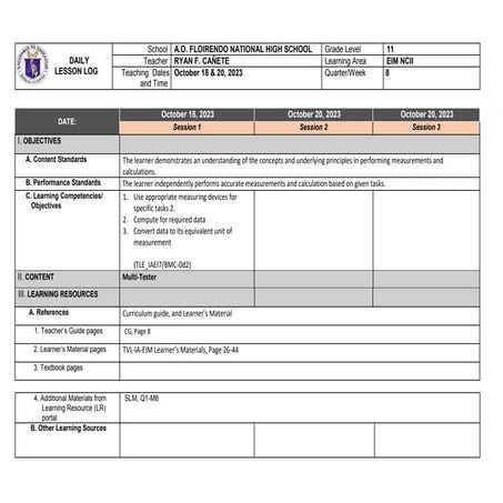 Electrical Installation and Maintenance NC11-Quarter 1-Week 8.docx
