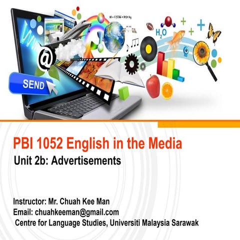 English in the Media: Advertising Techniques 