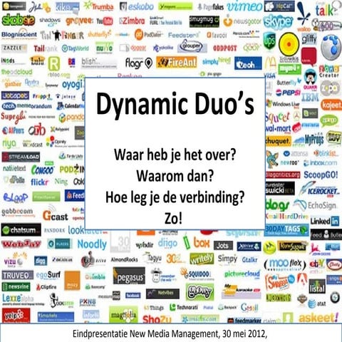 Eindpresentatie New Media Managment voorjaar 2012, HU