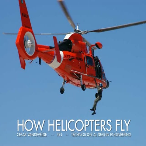 How helicopters fly