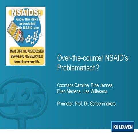 eindwerk-otc-nsaid-ppt