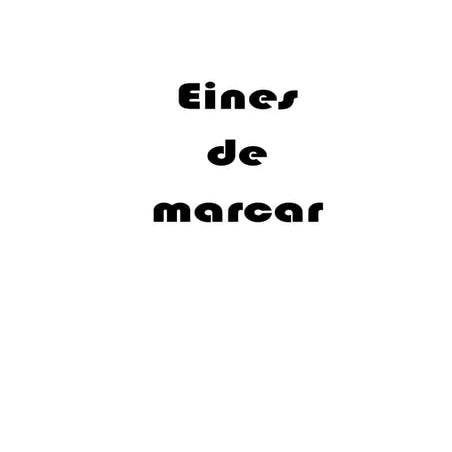 Eines de marcar eze