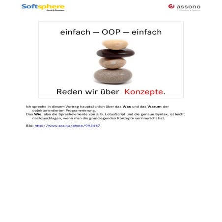 Einfach Oop Einfach Handout