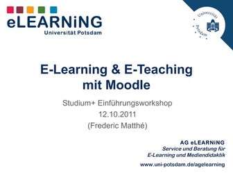 Workshop Moodle-Einführung_StudiumPlus_fma_20130523