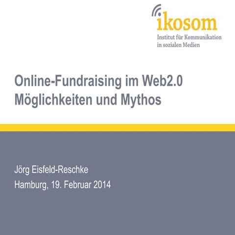 Social Media und Online-Fundraising