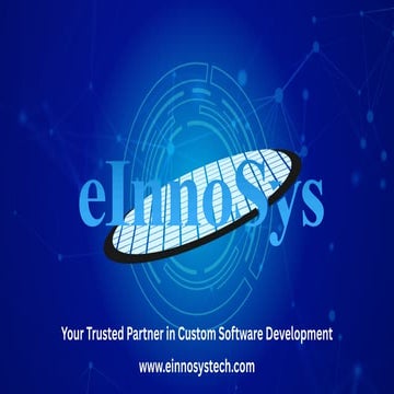 Einnosys – Trusted Technology Partner for AI, IoT, Factory Automation & Cyber...