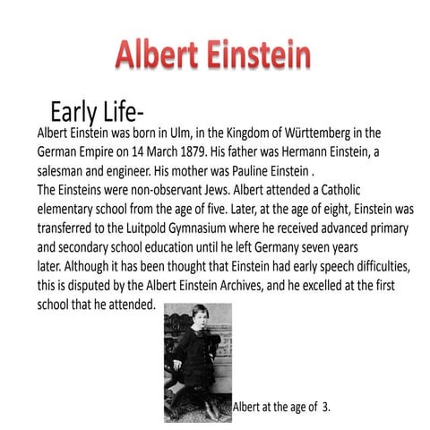 Albert Einstein