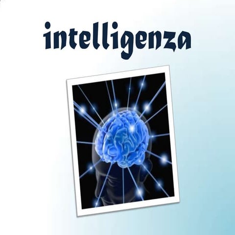 intelligenza