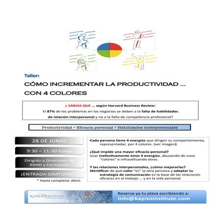 Como Incrementar La Productividad Con 4 Colores
