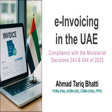 e-Invoicing Implementation in the UAE (A Complete Guide)