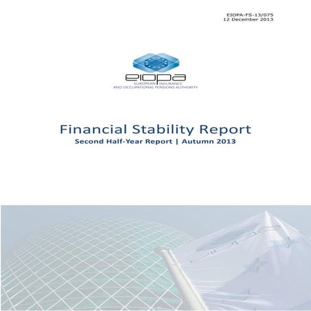 EIOPA Financial Stability Report 2013 
