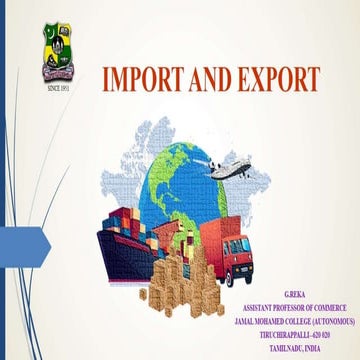 IMPORT AND EXPORT- ADVANTAGES,DISADVANTAGES AND IMPORTANCE