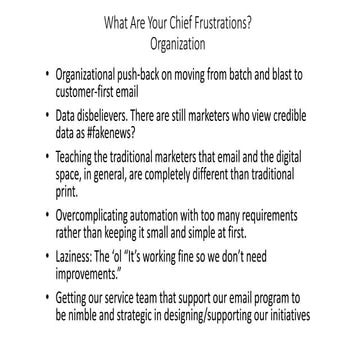 Email Insider Summit Opening Remarks