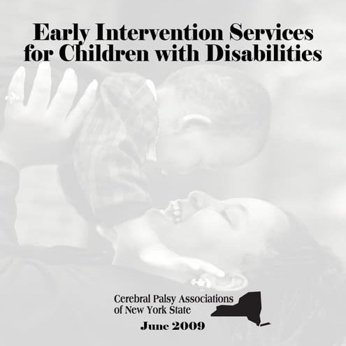 Early Intervention Services for Children with Disabilities