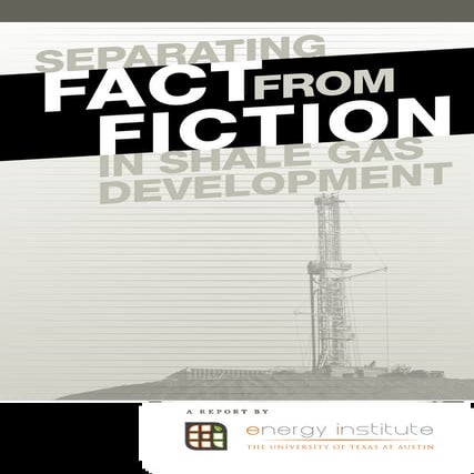 Separating Fact from Fiction in Shale Gas Development