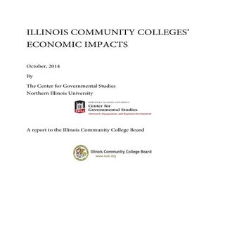 Illinois Community Colleges' Econom...