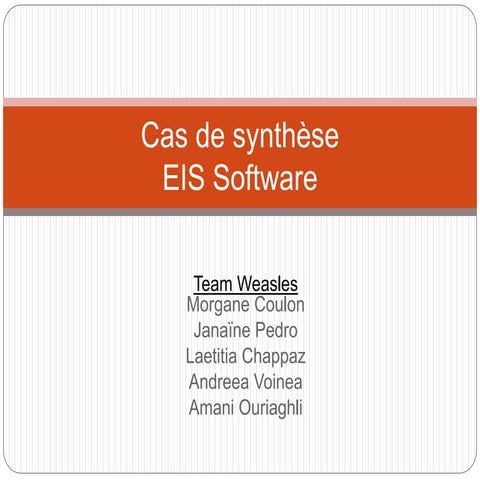 Eis software | PPTX
