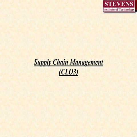 EIS SUPPLY  CHAIN  MGT.ppt
