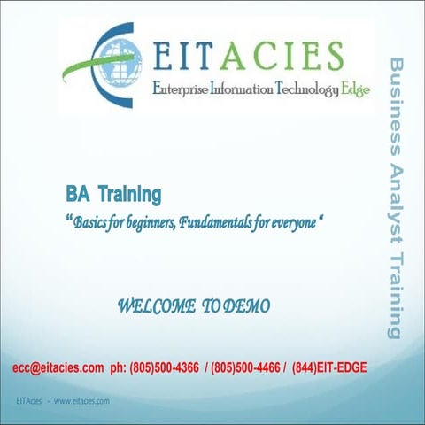 Business Analyst Training