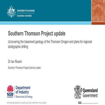 Southern Thomson Project update