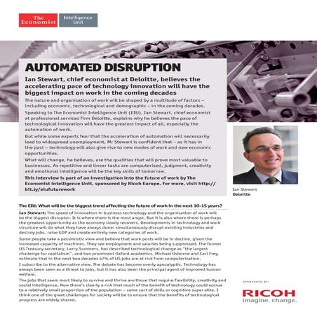 Automated disruption