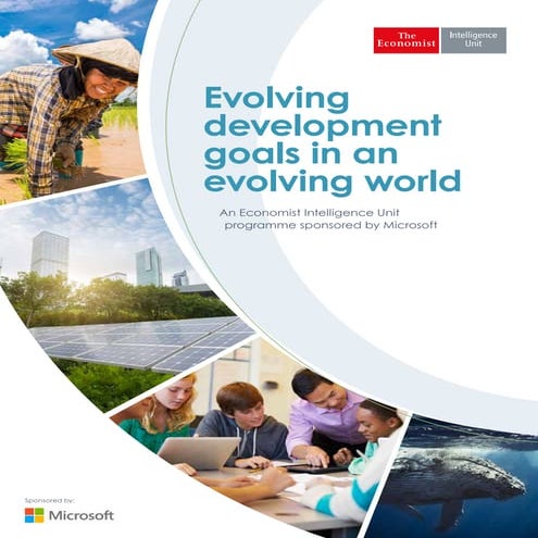 Evolving development goals in an evolving world report