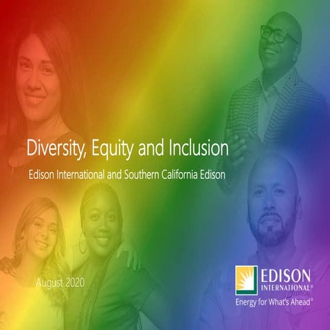 Edison International Diversity, Equity and Inclusion report