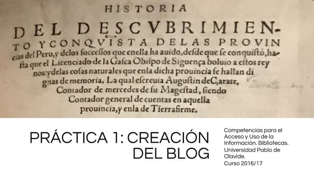 Creación de blogs en Blogger