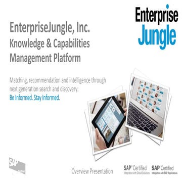 EnterpriseJungle - Knowledge & Capabilities Platform