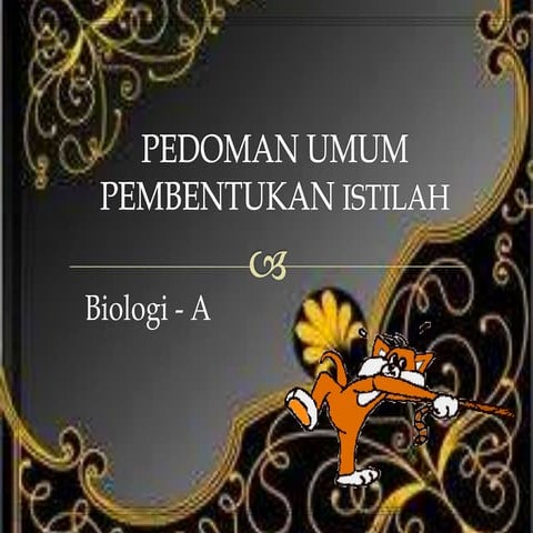 Ejaan yang disempurnakan (pembentukkan istilah)