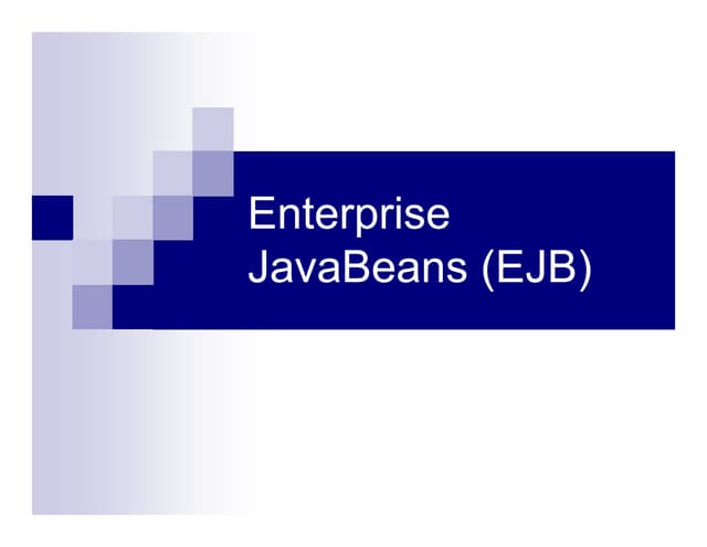 Ejb intro
