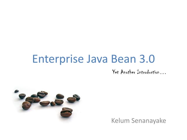EJB 3.0 - Yet Another Introduction