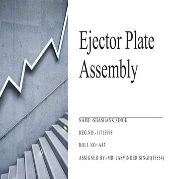 Ejector plate assembly