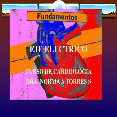 ELECTROCARDIOGRAMA EJE ELECTRICO