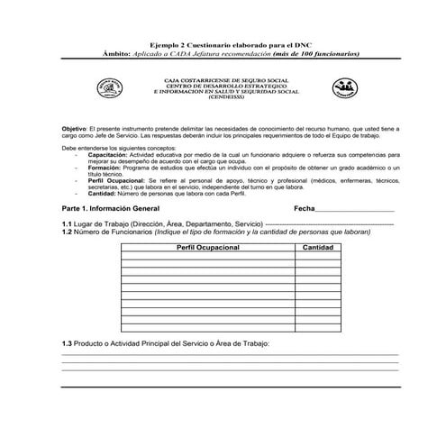 Modelo de DNC | DOC