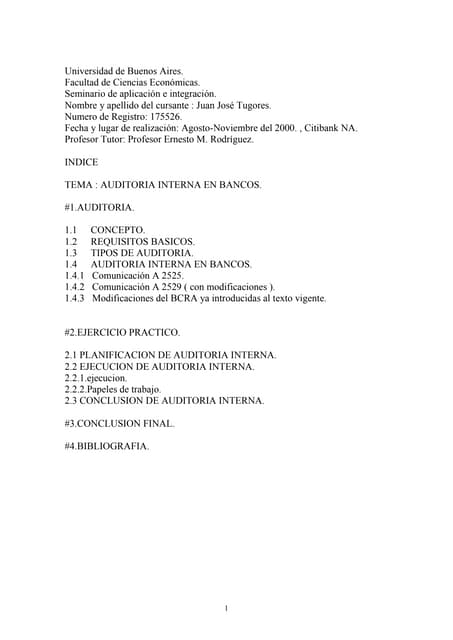 Galafi presentations