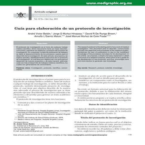 Ejemplo de protocolo 1