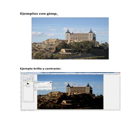 Ejemplos con gimp