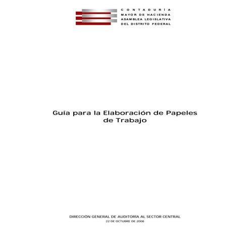 Ejemplos de auditoria. cedulas