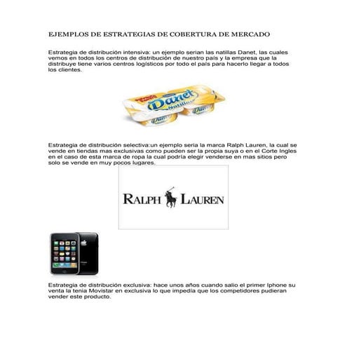 Ejemplos de estrategias de cobertura de mercado