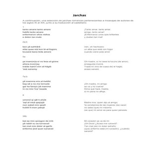 EJEMPLOS DE POESÍA LÍRICA MEDIEVAL