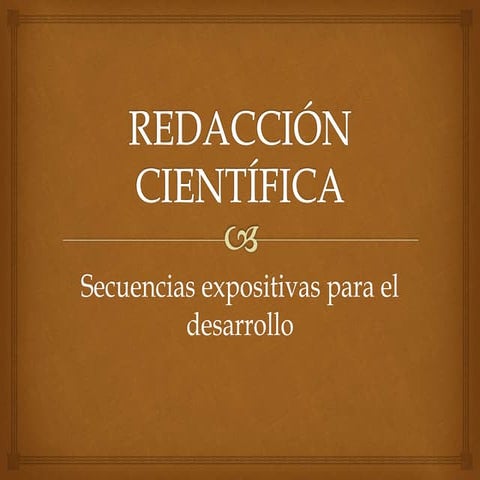 Ejemplos de secuencia expositiva