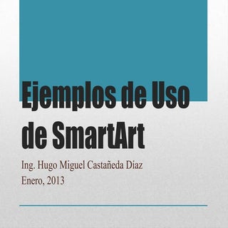 Ejemplos de uso de smart art