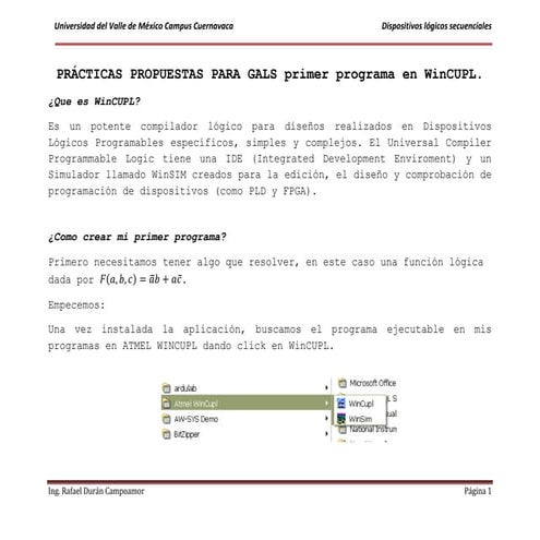 Ejemplos de win cupl