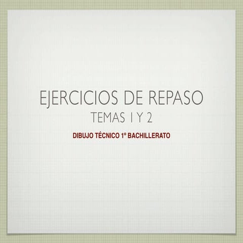 Ejercicios de repaso de los temas 1 y 2 | PDF
