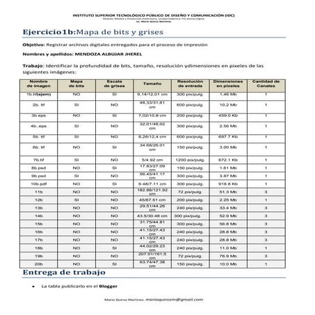 Tabla de bits | DOCX